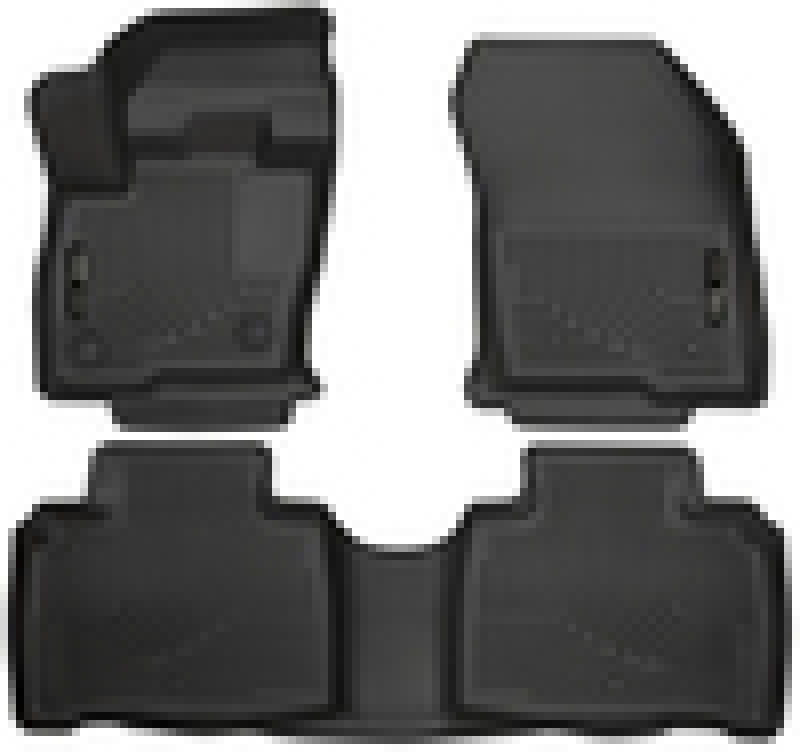 Husky Liners 99311 2016 Lincoln MKX WeatherBeater Combo Black Floor Liners