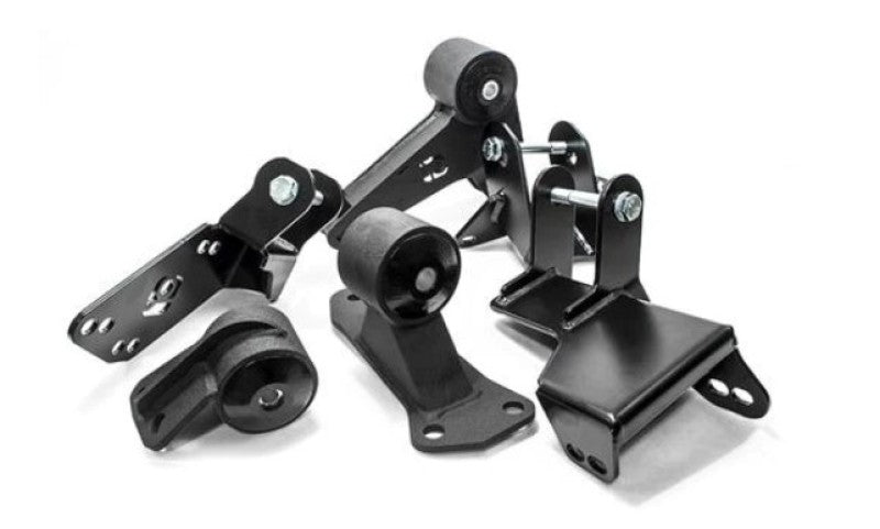 Innovative Mounts 90051-75A Innovative 96-00 Civic K-Series Black Steel Mounts 75A Bushings (EG/DC Subframe)