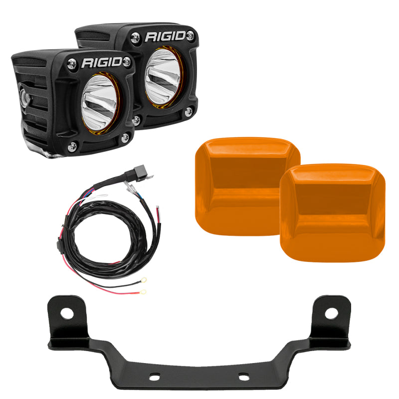 Rigid Industries 41669 2017+ Polaris Pro R/Turbo R Revolve Grille Light Kit