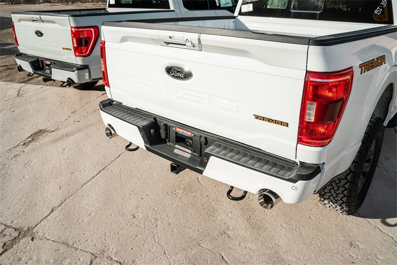 CORSA Performance 21184 Corsa 2022-2024 2023 Ford F-150 SuperCrew/5.5ft Bed 5.0L V8 Sport Cat-Back Dual Rear Exit-Polished