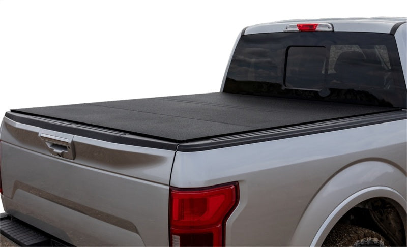 Access B3010029 LOMAX Folding Hard Cover 04-21+ Ford F-150 6ft 6in (no 04 Heritage/Flareside) Black Urethane