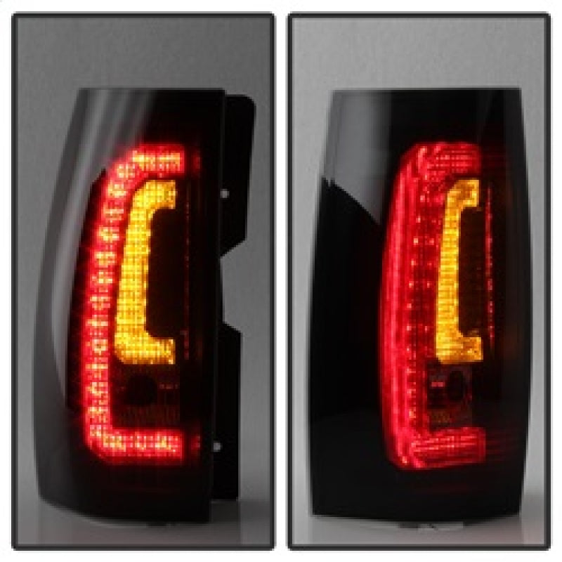 SPYDER 5083425 Spyder Chevy Suburban 07-14 V2 - LED Tail Lights - Black Smoke ALT-YD-CSUB07V2-LED-BSM