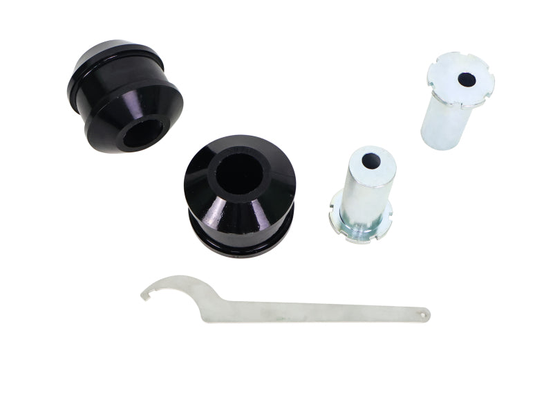 Whiteline KCA430 05+ BMW 1 Series/3/05-10/11 3 Series Fr Radius/Strut Rod-to Chassis Bushing (+/- 0.5 Deg)