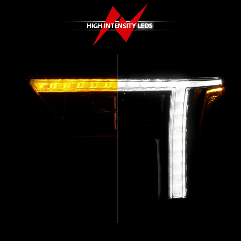 ANZO 111599X-L 22-24 Toyota Tundra (w/Factory LED Refl.) Z-Series Full LED Proj Headlights - Driver Side ONLY