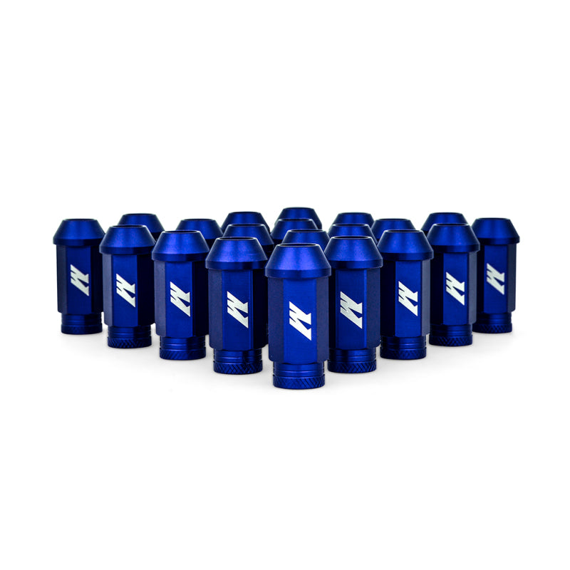 Mishimoto MMLG-125-20LBL Aluminum Locking Lug Nuts M12x1.25 20pc Set Blue