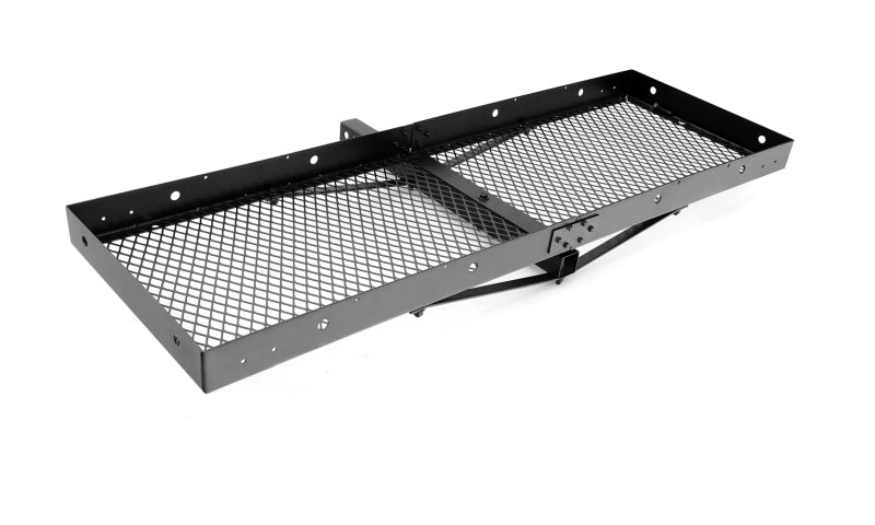 LUND 601010 Lund Universal 20in X 60in Basic Cargo Carrier For 2in Hitches - Black