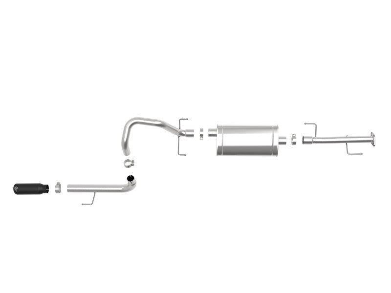 aFe 49-36040-1B MACHForce XP 2.5in 304-SS Exhaust Cat-Back w/ Black Tip 10-19 Toyota 4Runner V6-4.0L