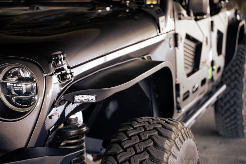 DV8 Offroad FDJL-07 18-23 Jeep Wrangler JL Slim Fender Flares