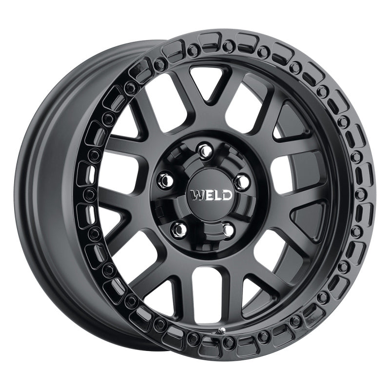 Weld W10479098500 Off-Road W104 17X9.0 Cinch 6X135 6X139.7 ET00 BS5.00 Satin Black Gloss Black 106.1