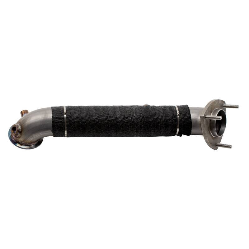Wehrli WCF100705 15.5-16 Chevrolet 6.6L LML Duramax 3in Stainless Down Pipe (3 Bolt Flange)