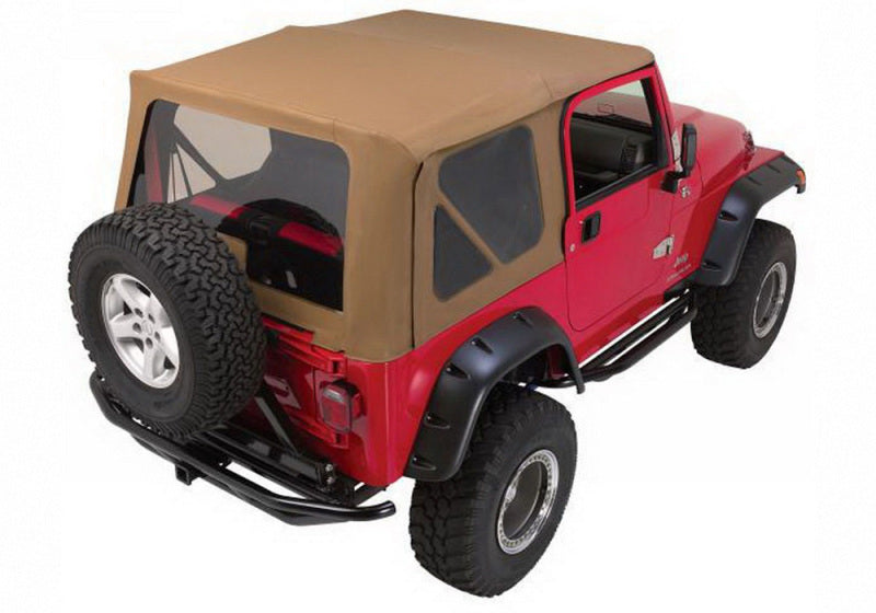 Rampage 68317 1997-2006 Jeep Wrangler(TJ) Complete Top - Spice Denim