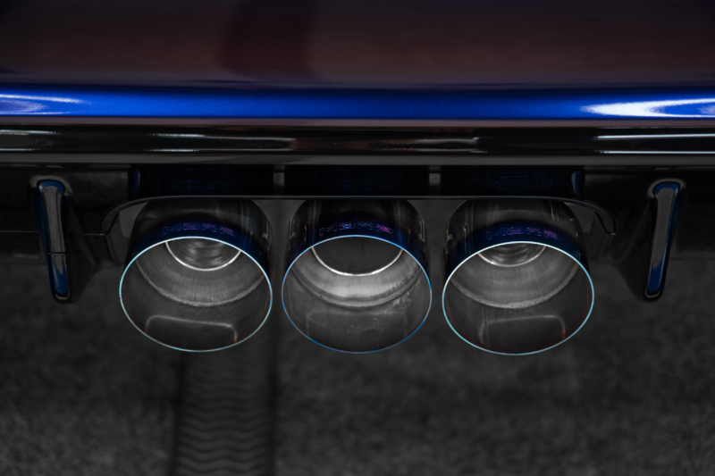MBRP S49023BE 23-24 Honda Civic Type R 2.0L T304 SS 3in Cat-Back Exhaust Triple Center Outlet w/ Burnt Tips