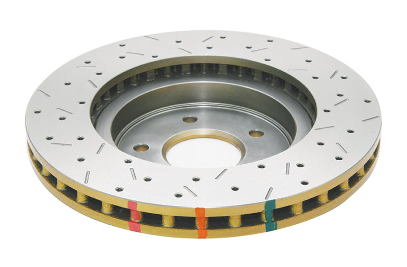 DBA DBA42304XS 8/98+ Nissan Skyline R34 GTT Front Crossdrilled Slotted 4000 Series Rotor