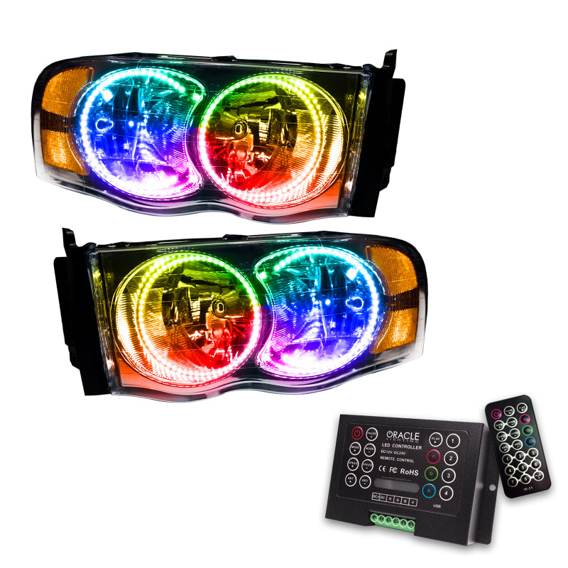 ORACLE Lighting 7164-333 Oracle 02-05 Dodge RAM SMD HL - ColorSHIFT w/ 2.0 Controller SEE WARRANTY