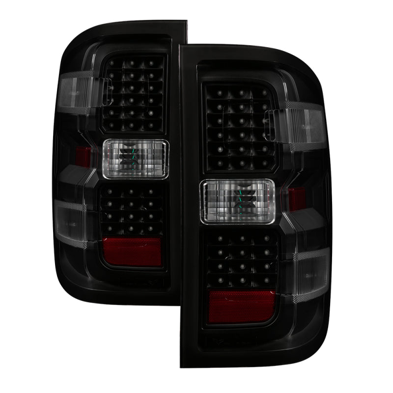 SPYDER 9036552 xTune Chevy 1500 14-16 / Silverado 2500HD/3500HD LED Tail Lights - Black Smoked ALT-JH-CS14-LED-BSM