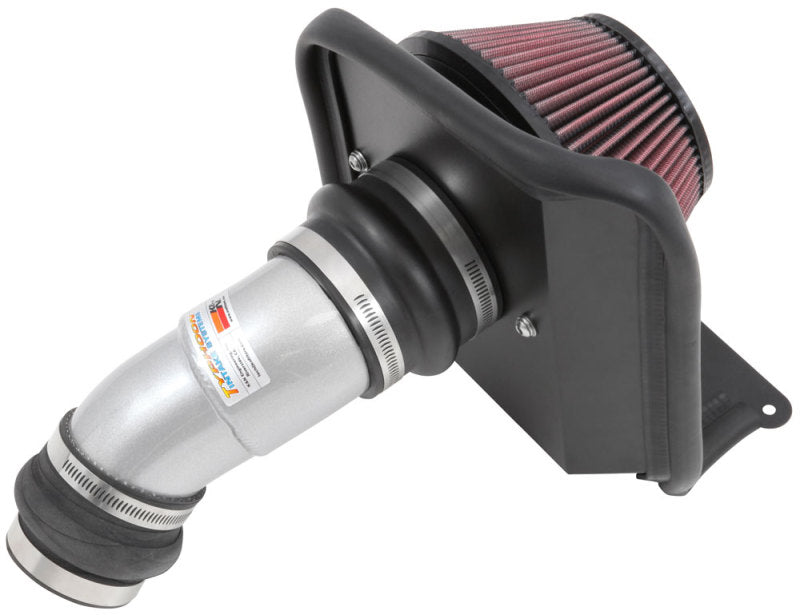 K&N Engineering 69-5313TS K&N 14-16 Kia Soul L4 2.0L Typhoon Cold Air Intake Aluminum Silver