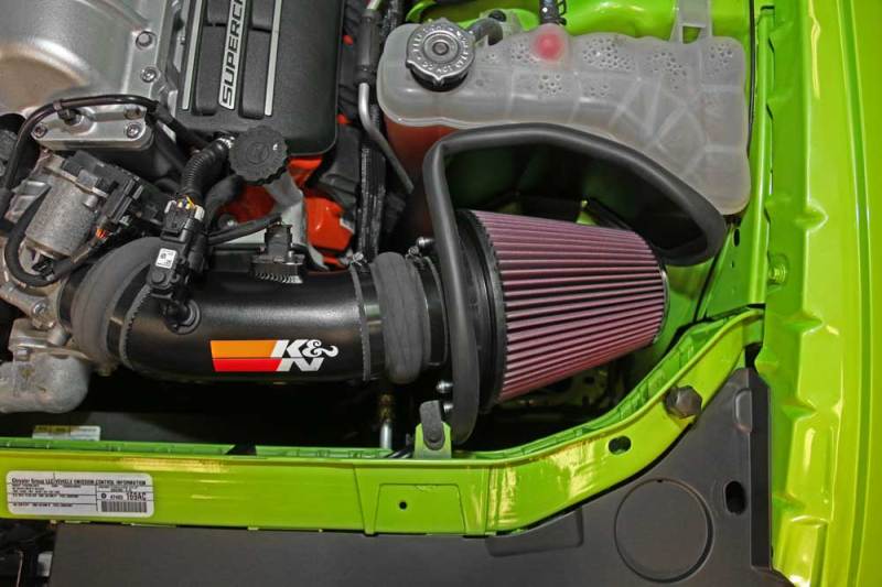 K&N Engineering 69-2550TTK K&N 2015 Dodge Challenger/Charger 6.2L V8 Typhoon Short RAM Intake
