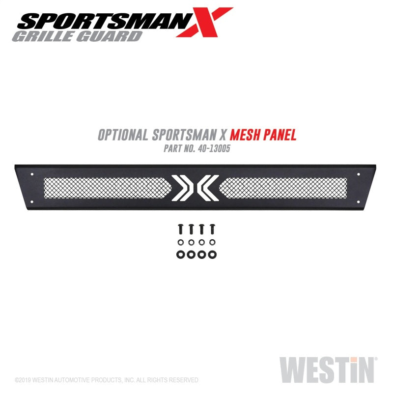 Westin 40-33885 16-21 Toyota Tacoma Sportsman X Grille Guard - Tex. Blk