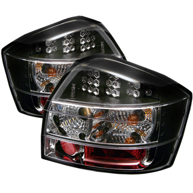 SPYDER 5000026 Spyder Audi A4 02-05 LED Tail Lights Black ALT-YD-AA402-LED-BK