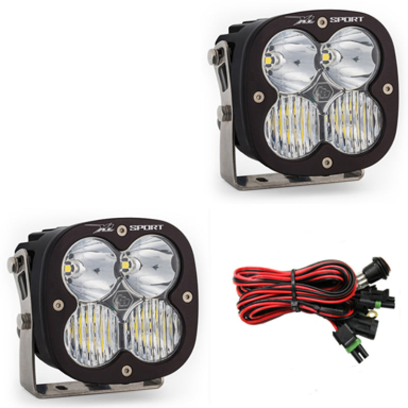 Baja Designs 567803 XL Sport Series Driving Combo Pattern Pair LED Light Pods