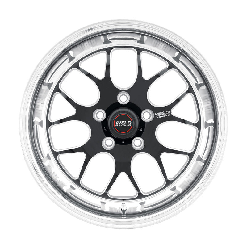 Weld 77HB7075N47A RT-S S77 17X7.5 / 5X120mm BP / 4.7in Backspace Black Wheel (High Pad) - Non-Beadlock