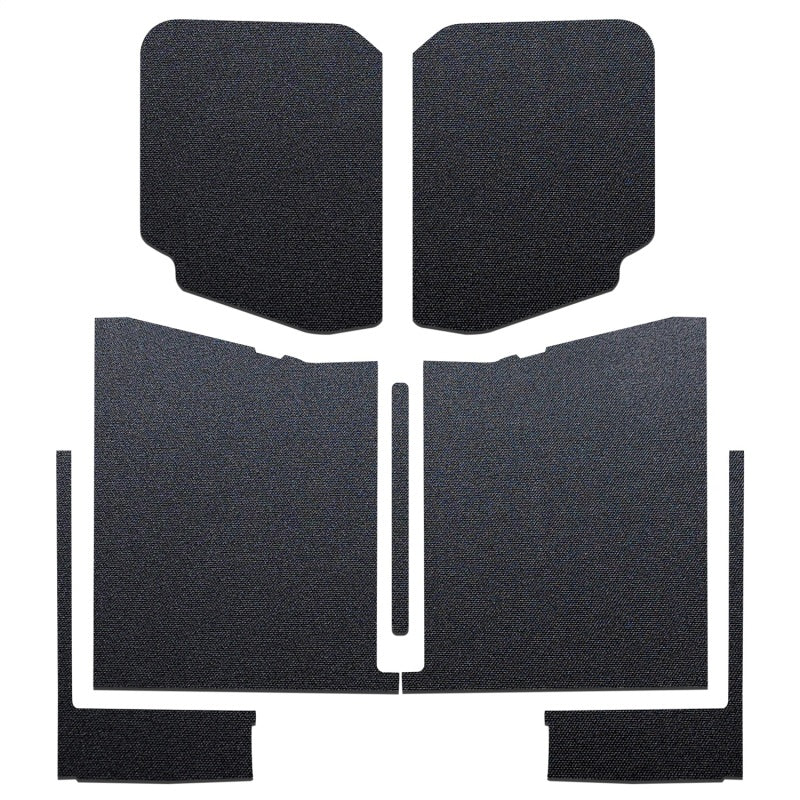 DEI 50183 20-22 Jeep Gladiator JT 4-Door Boom Mat Complete Headliner Kit - 7 Piece - Black