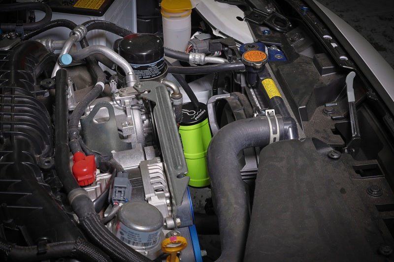 Perrin Performance ASM-ENG-505NY PERRIN 02-25 Subaru WRX / 04-21 STI / 13-25 BRZ/GR86/FRS/86 Coolant Overflow Tank - Neon Yellow