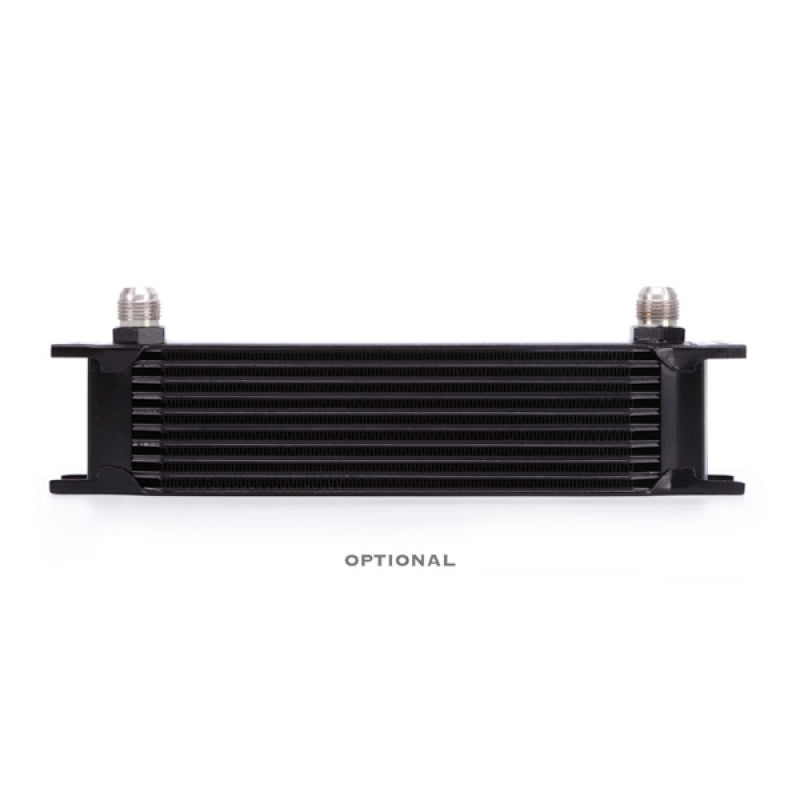 Mishimoto MMOC-U Universal 10 Row Oil Cooler Kit (Metal Braided Lines)
