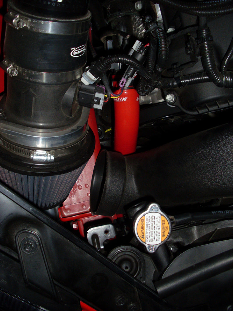 Mishimoto MMHOSE-GEN-10RD 10+ Hyundai Genesis Coupe V6 Red Silicone Hose Kit