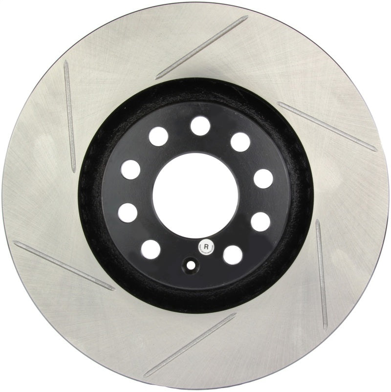 Stoptech 126.33096SR StopTech Power Slot 01-06 Audi Allroad / 05-09 A4 / 6/99-04 A6 / 99-02 S4 Right Front Slotted Rotor