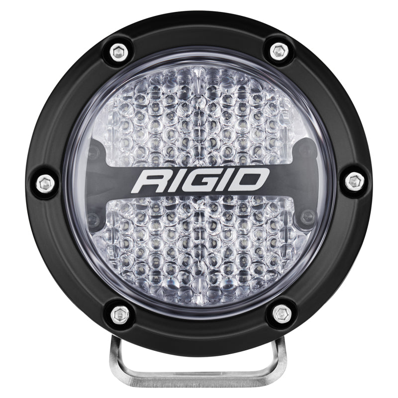 Rigid Industries 36400 360-Series 4in LED Off-Road Diffused Beam - RGBW Backlight (Pair)