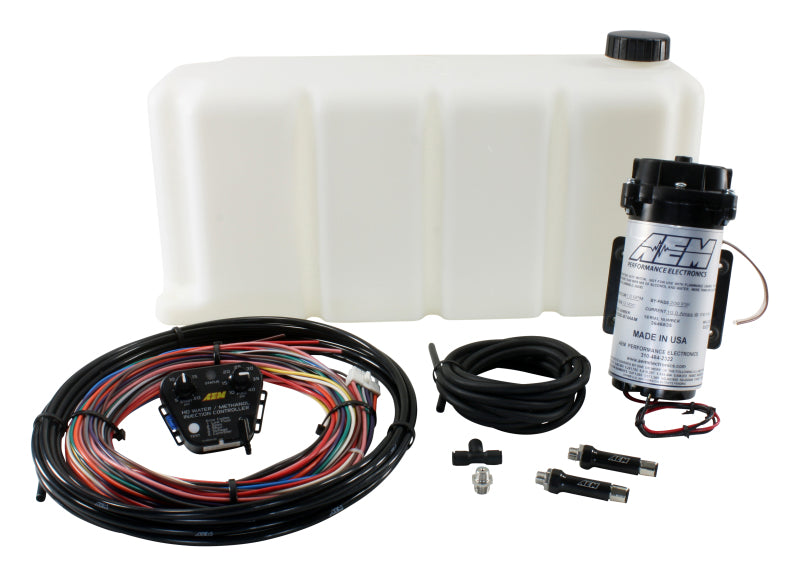 AEM 30-3301 V2 5 Gallon Diesel Water/Methanol Injection Kit (Internal Map)