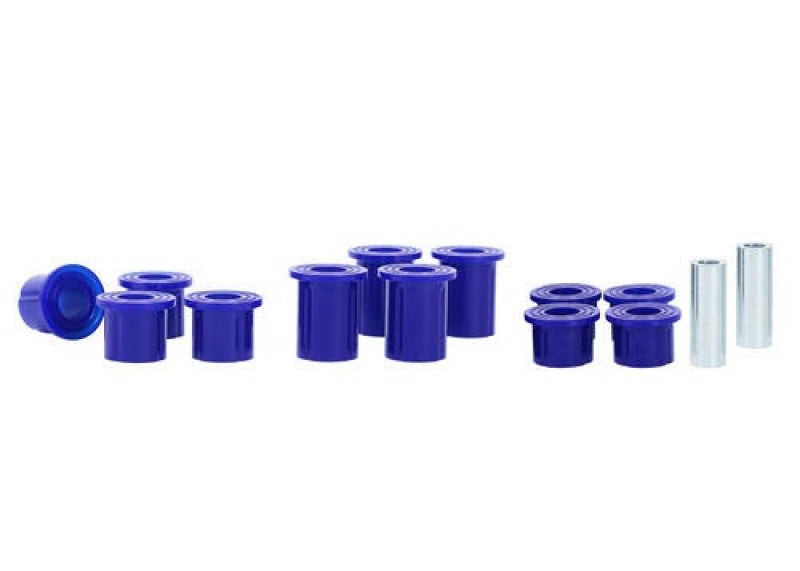Superpro KIT141K SuperPro 2005 Nissan Frontier LE Rear Leaf Spring and Shackle Bushing Kit