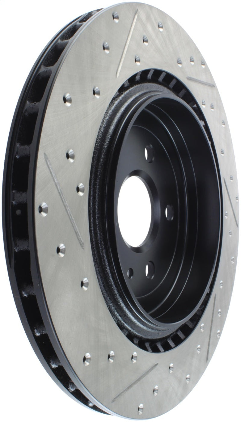 Stoptech 127.62119L StopTech Slotted & Drilled Sport Brake Rotor