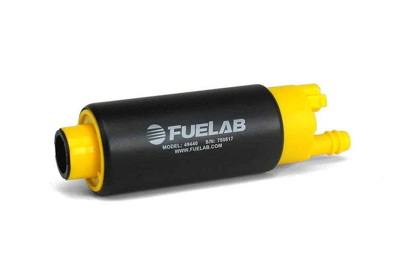 Fuelab 49440 494 High Output In-Tank Electric Fuel Pump - 340 LPH Center Out