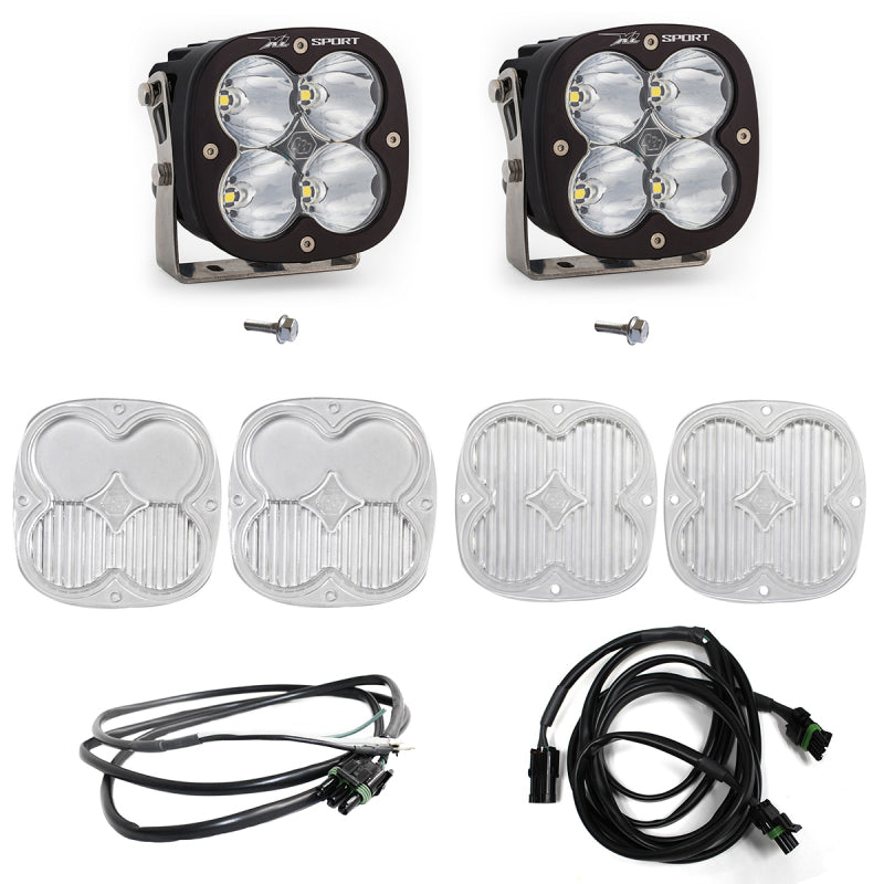 Baja Designs 447753UP 2021+ Ford Bronco A Piller Light Kit XL Sport Spot w/Upfitter