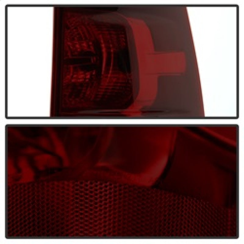 SPYDER 9030222 Xtune Chevy Suburban 07-13 OEM Style Tail Lights Red Smoked ALT-JH-CSUB07-OE-RSM