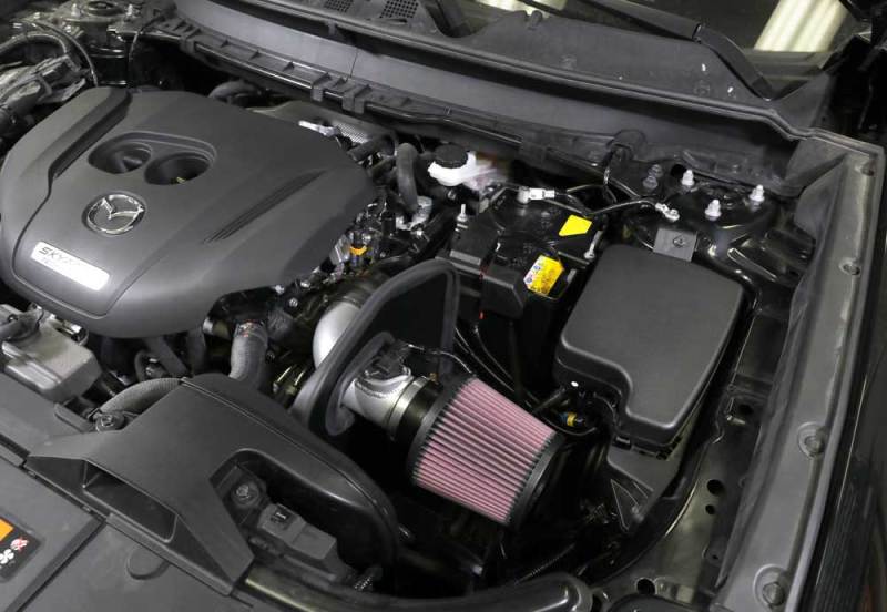 K&N Engineering 69-6034TS K&N 18-19 Mazda 6 2.5L Turbo Typhoon Air Intake