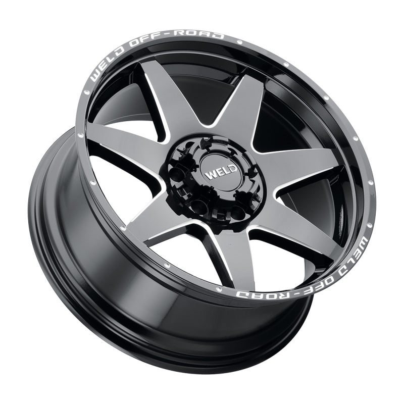 Weld W10909098550 Off-Road W109 20X9.0 Retaliate 6X135 6X139.7 ET10 BS5.50 Gloss Black MIL 106.1