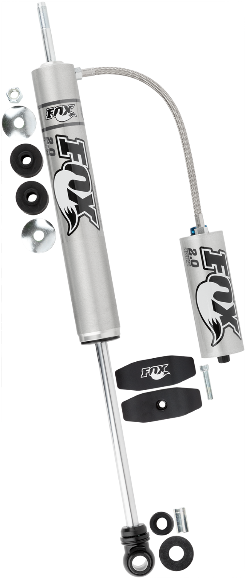 FOX 985-26-118 Fox 03+ 4Runner 2.0 Perf Series 9.6in. Smooth Body Remote Res. Rear Shock CD Adjuster / 2-3in. Lift
