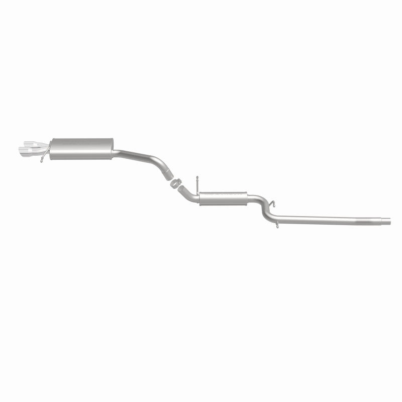 Magnaflow 15486 MagnaFlow Performance Cat-Back Exhaust System Dual Straight Drive Side Rear Exit 11-14 VW Jetta 2.0L