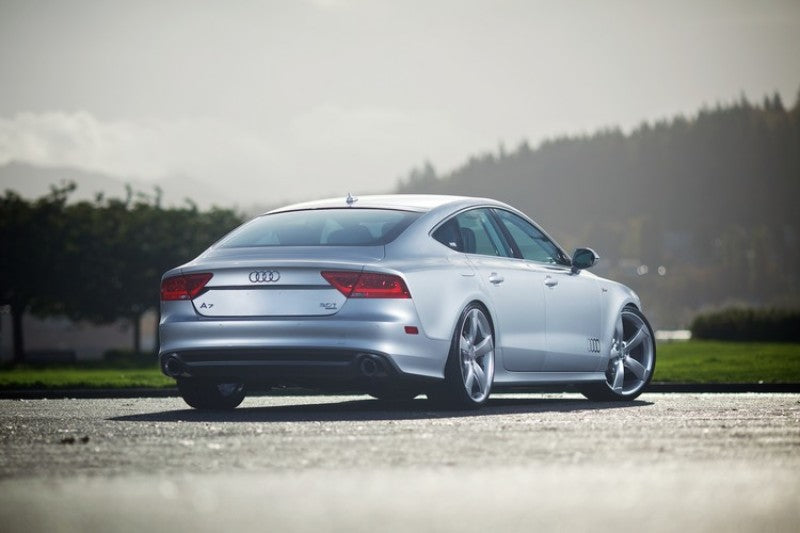 AWE Tuning 3015-33064 Audi C7 A7 3.0T Touring Edition Exhaust - Dual Outlet Diamond Black Tips
