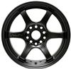 Gram Lights WGIE28EH 57DR 15x8.0 +28 5-114.3 Semi Gloss Black Wheel