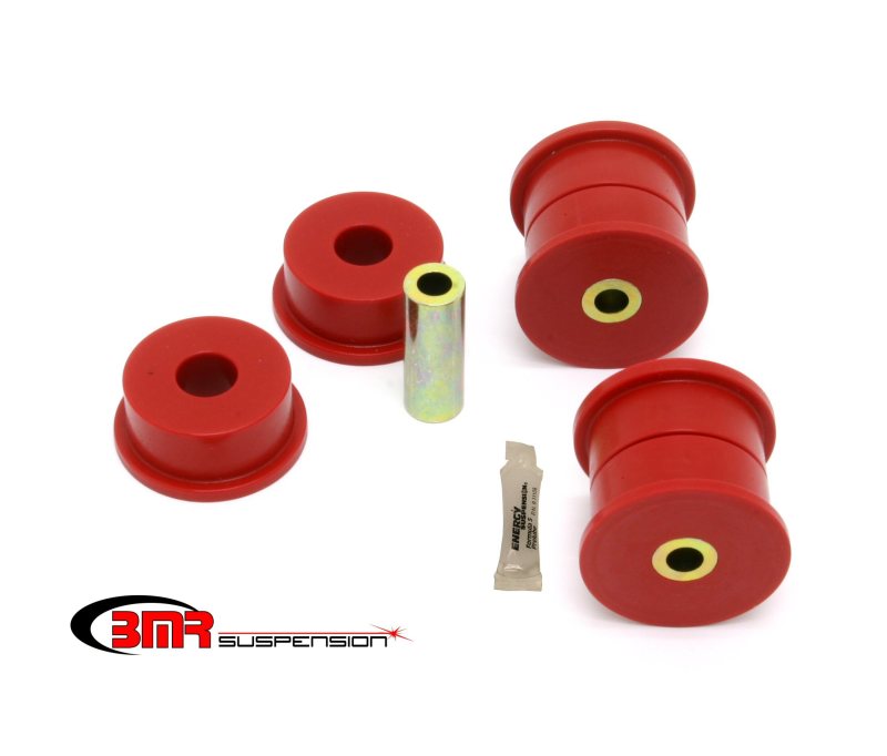 BMR Suspension BK029 BMR 10-15 5th Gen Camaro Pro Version Differential Mount Bushing Kit (Polyurethane) - Red