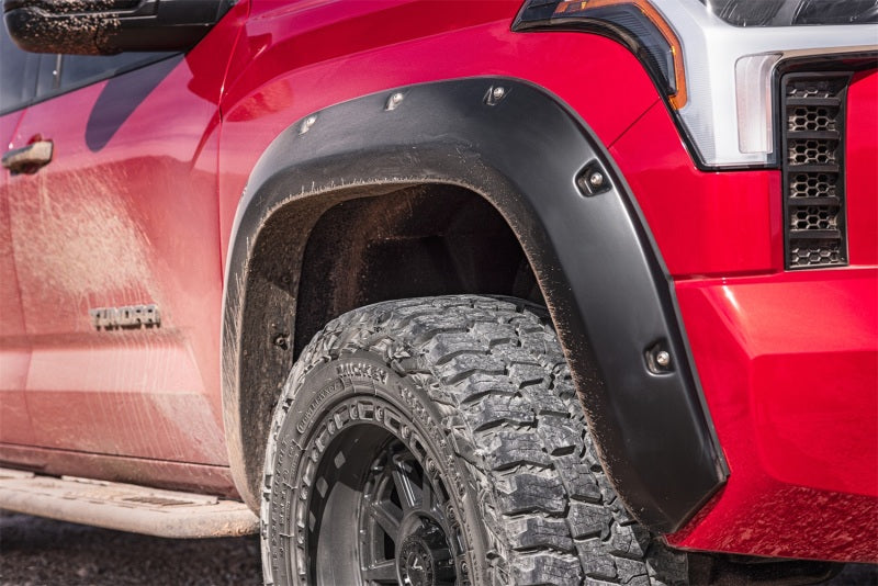 Bushwacker 30925-02 22-23 Toyota Tundra Pocket Style Flares 4pc - Black