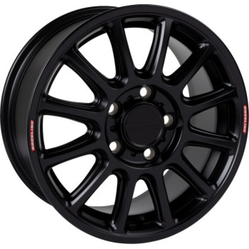 Raceline A14VB-57012+56 A14VB Alpha 15x7in/5x114.3 BP/56mm Offset/68mm Bore - Satin Black Wheel