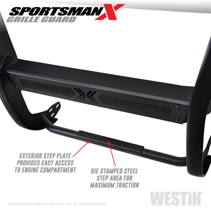 Westin 40-33885 16-21 Toyota Tacoma Sportsman X Grille Guard - Tex. Blk