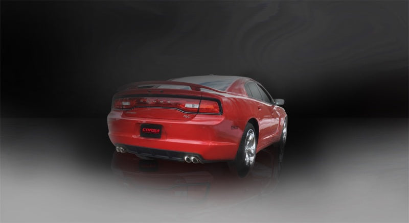 CORSA Performance 14522 Corsa 2011-2014 Dodge Charger R/T 5.7L V8 Polished Xtreme Cat-Back Exhaust