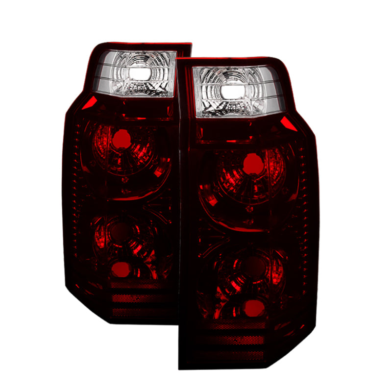 SPYDER 9031250 Xtune Jeep Commander 06-10 OEM Style Tail Lights -Red Smoked ALT-JH-JCOM06-OE-RSM