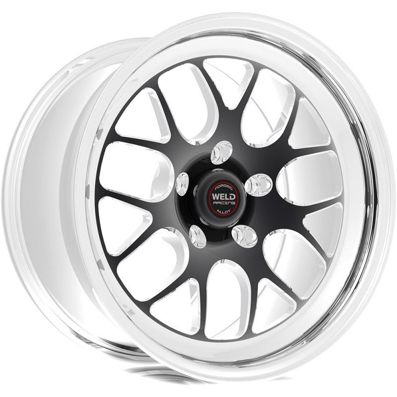 Weld 77MB510G55C S77 15x10.33 / 5x135mm BP / 5.5in. BS Black Wheel (Medium Pad) - Non-Beadlock